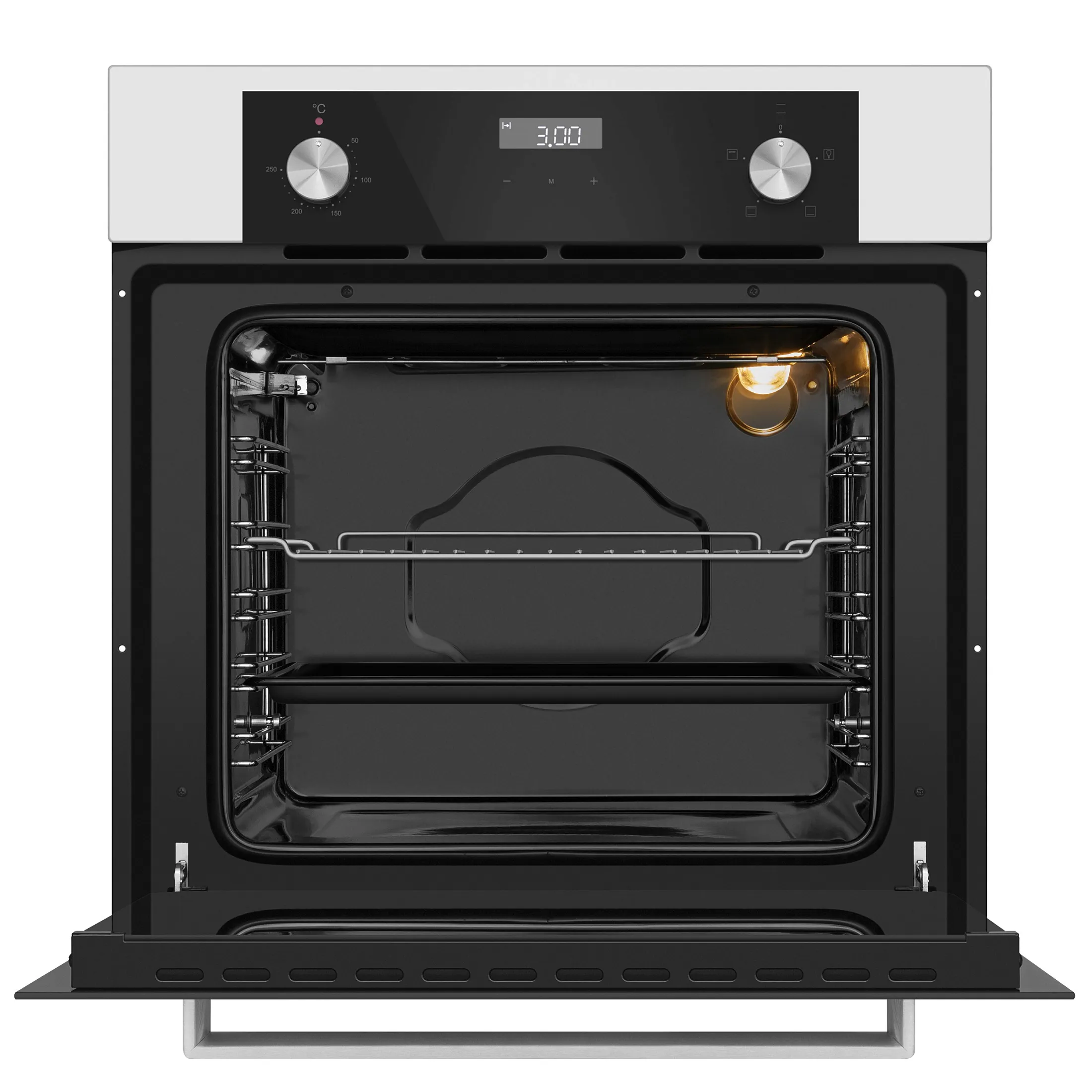 9168829 Электрический духовой шкаф Meferi MEO604WH POWER белый STDN-0040492 - Вид №3