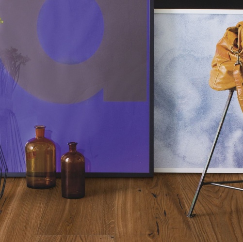 Инженерная доска Boen Chalet Antique Дуб Натур (Гладкая) 2000-4000х200 мм EACXVKFD - Вид №4