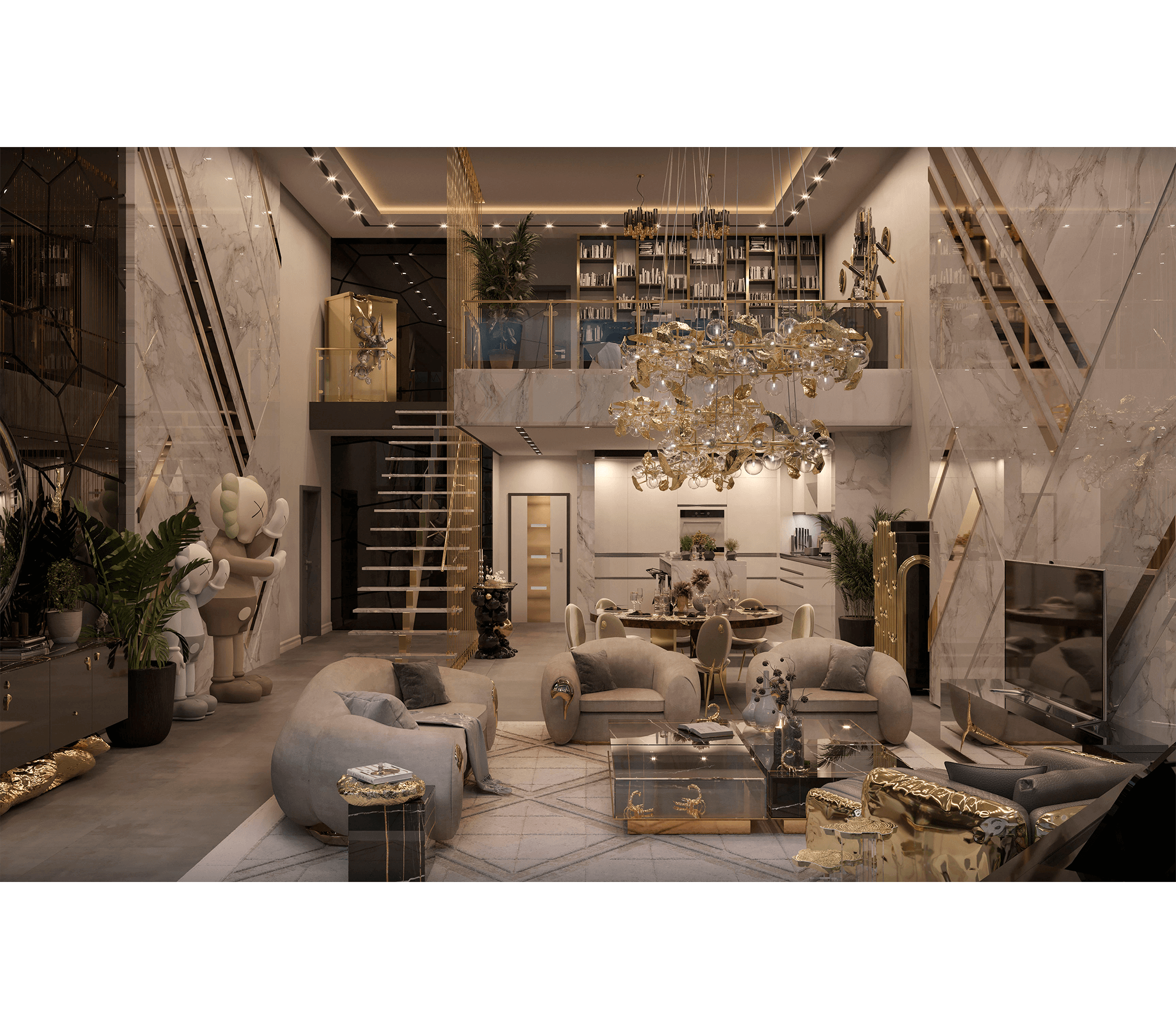 0-204 Роскошный сейф из золота миллионера Boca Do Lobo  - Вид №8