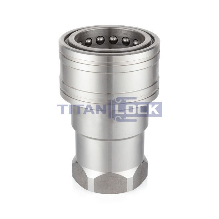 3/8in, БРС серия А, ISO 7241-A, розетка, нерж. сталь TL3AF-S TITAN LOCK 