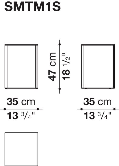 Круглый журнальный столик из зеркального стекла Maxalto Elios ARCH-00096813 - Вид №5