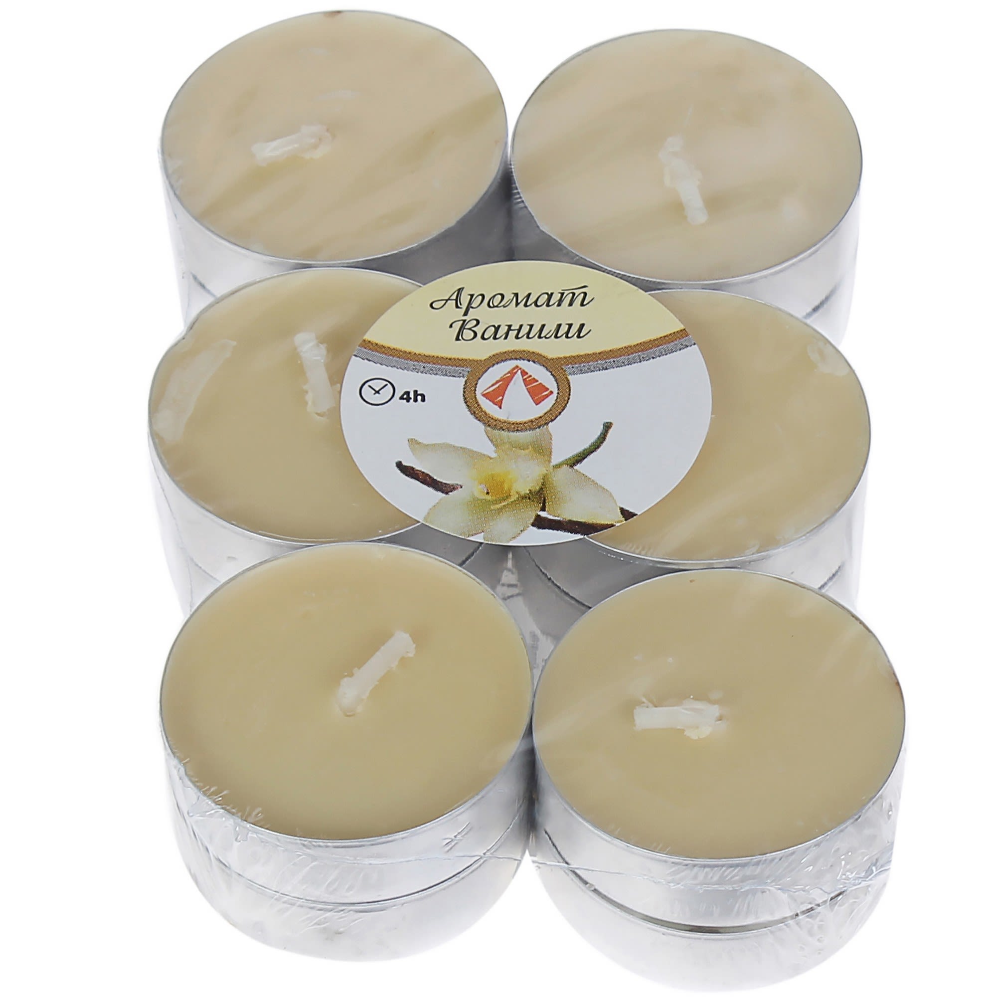 82018459 Набор свечей чайных ароматизированных «Ваниль», 12 шт Santreyd  - Вид №1