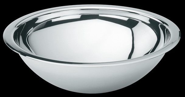 MS.50 Раковина из нержавеющей стали ø36 см. встраиваемая bagno&associati Complementi