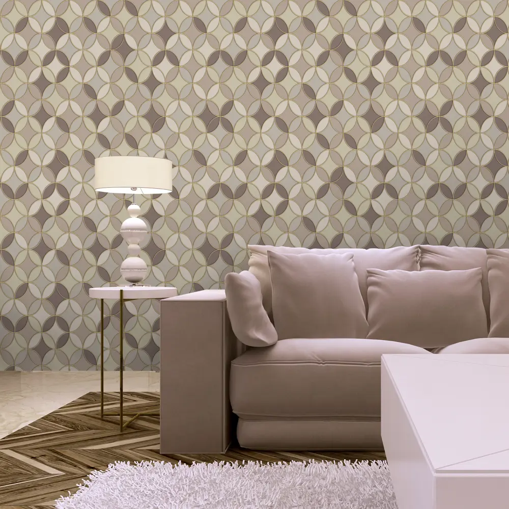 Обои флизелиновые 1,06х10 м цвет коричневый ED3722-7 81961353 STLM-2187253 EURO DECOR Avenue - Вид №3