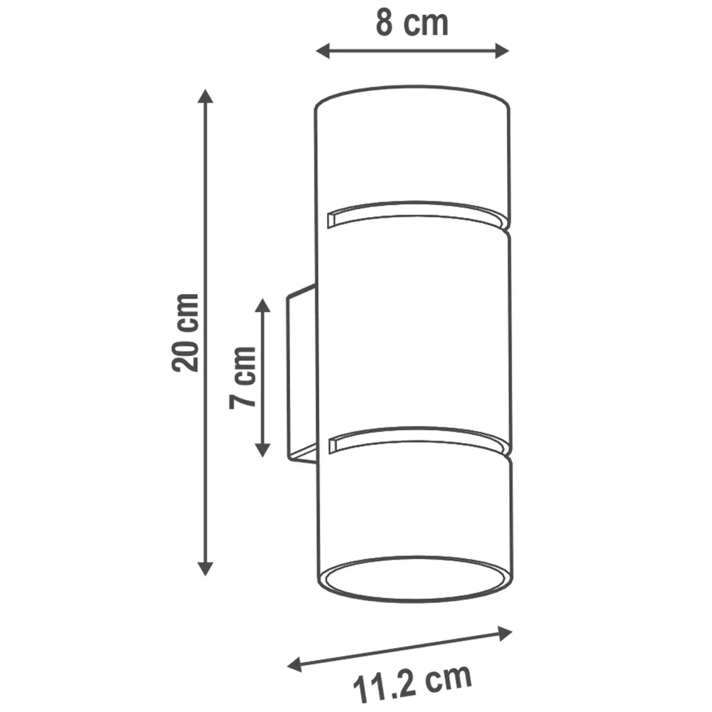 Настенный светильник KREAFORTA Suleya теплый белый свет цвет белый STLM-2210821 - Вид №4