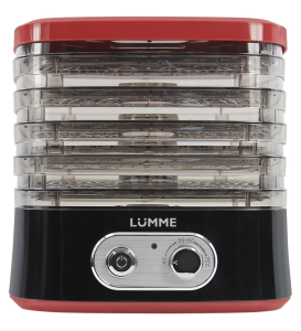 9213205 Сушилка для овощей и фруктов LUMME LU-1853 красный