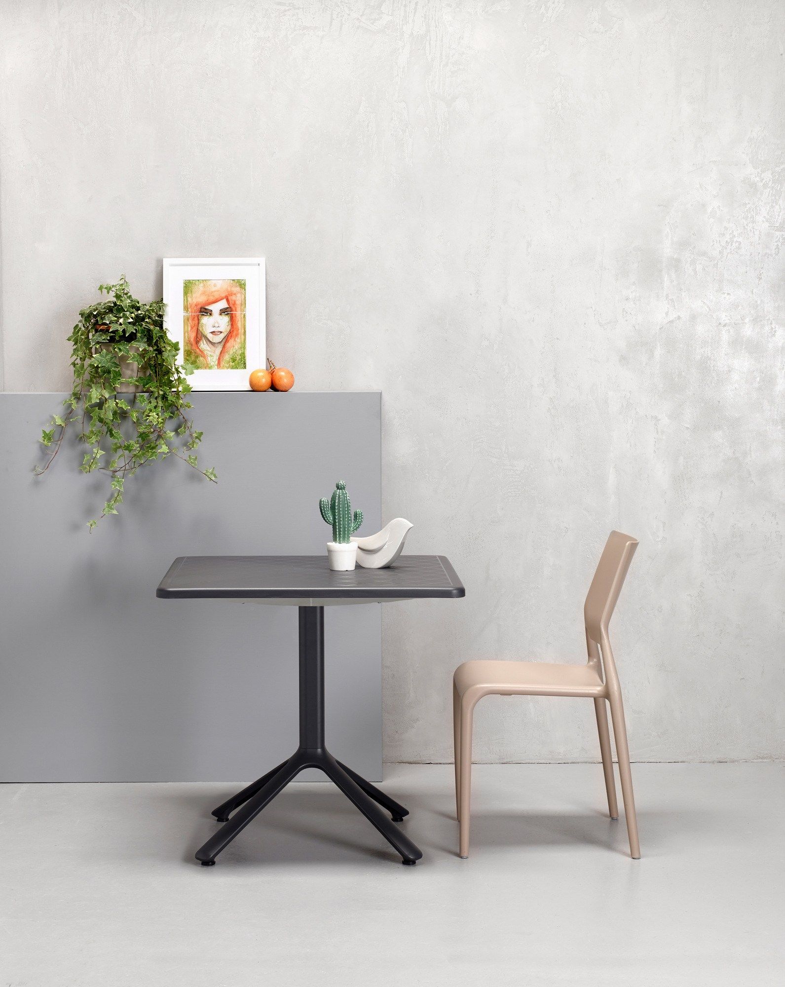 Квадратный стол со спицами S-CAB ECO ARCH-00120147 - Вид №1