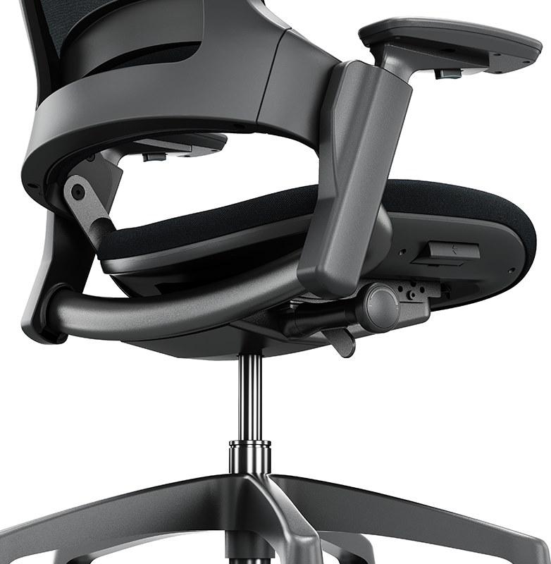 UE Chairs Кресло руководителя в сетке с 5 спицами и высокой спинкой sun-id-1457492 - Вид №8