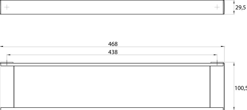 Emco Bad Полка для ванной из металла Liasion sun-id-1492965 - Вид №12