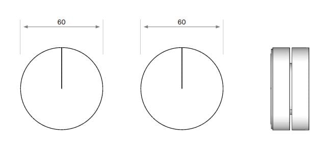 Настенный смеситель для раковины из нержавеющей стали с 3 отверстиями COCOON Maison ARCH-00121384 - Вид №2