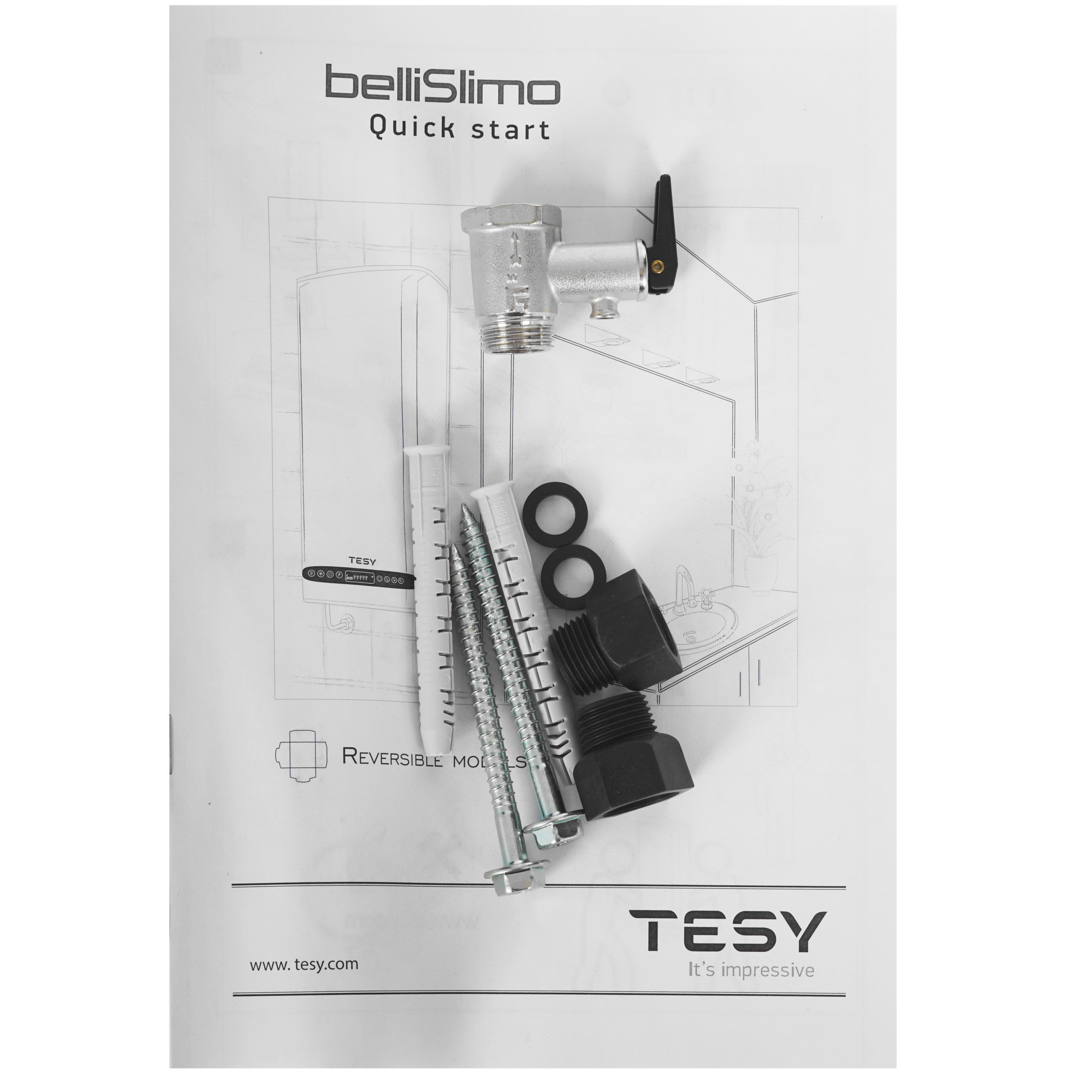 5343450 Водонагреватель электрический TESY GCR 502722 E31 EC STDN-0047847 - Вид №8