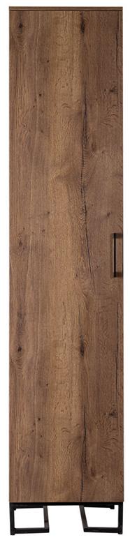 29484 Шкаф одностворчатый Loft 45 см Дуб Табак R-HOME 4017248h_табак - Вид №2