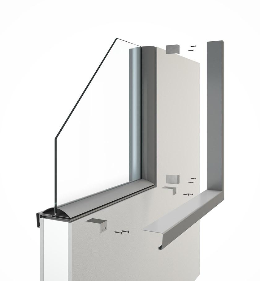 Sicurtecto Стеклянный модуль для стен из гипсокартона sun-id-1446408 - Вид №1