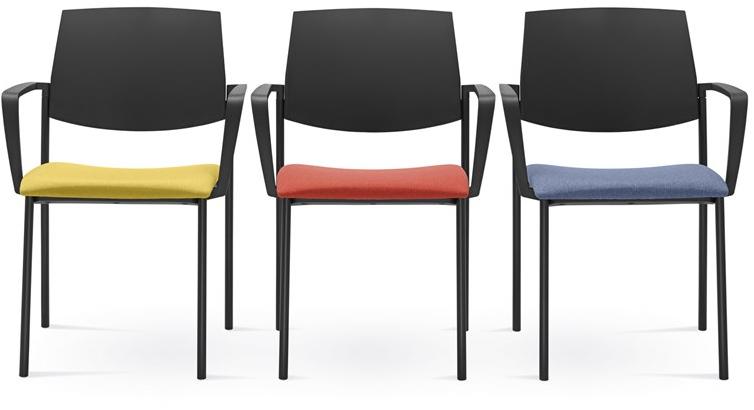 LD Seating Стул из полипропилена со встроенной подушкой Seance art 190 br - Вид №1