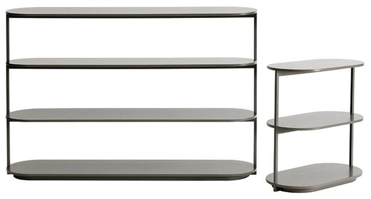 ASPLUND Двусторонние открытые стеллажи в современном стиле из инженерной древесины Pagoda sun-id-1387397 - Вид №1