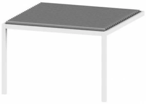 MV Living Пристроенная пергола с регулируемыми жалюзи Bioclimatiche