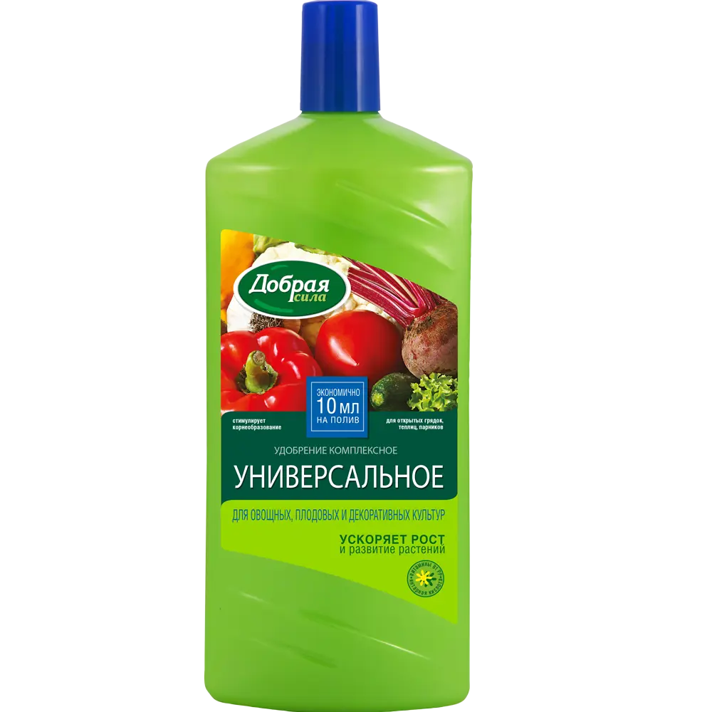 Добрая сила Универсальное удобрение для обильного урожая 1 л 89363559 STLM-0960453