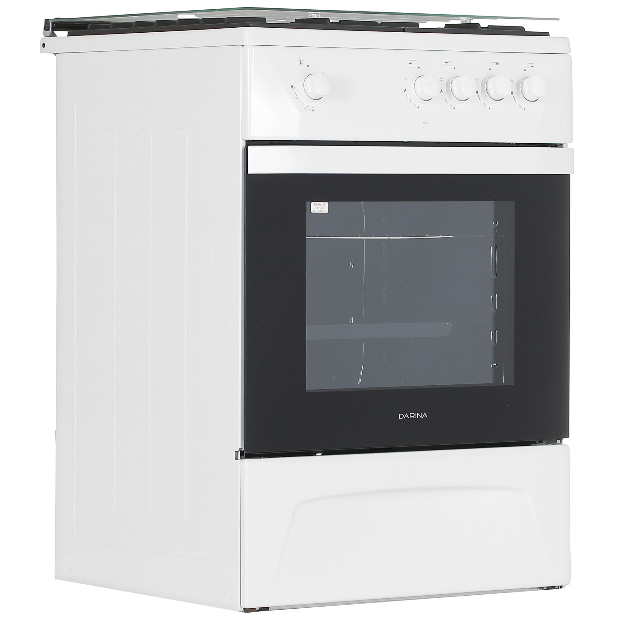 4709715 Газовая плита DARINA DS 1005W белый STDN-0091440 - Вид №1