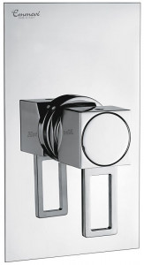 47009LACR Внутристенный смеситель Siris, цвет хром