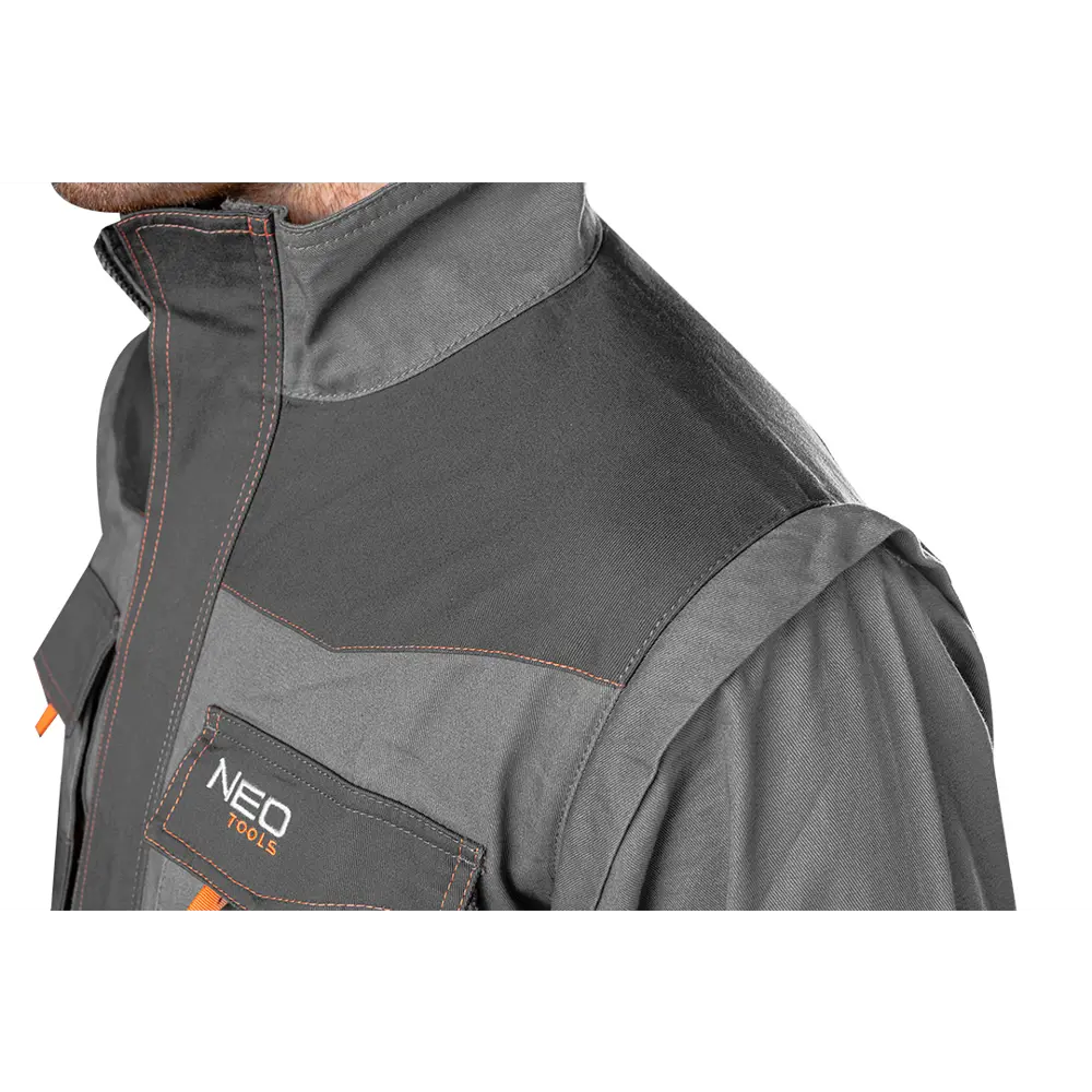 Толстовка рабочая Neo Tools хлопок 100% серая размер XL рост 187 Нет STLM-2039172 - Вид №2