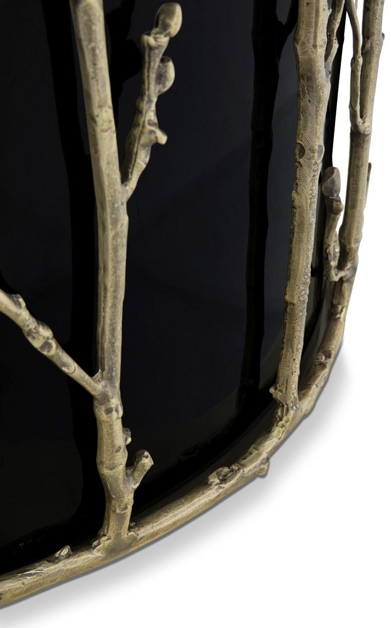 KOKET Круглый стол из лакированного стекла Enchanted sun-id-1424536 - Вид №4