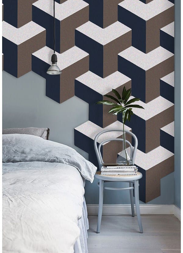 ПЭТ акустическая панель Slalom войлок ARCH-00126697 - Вид №5