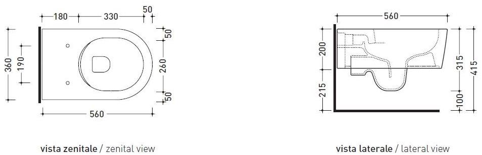 Ceramica Flaminia Link  5051wcg  - Вид №1