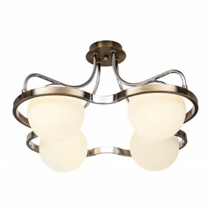 Потолочная люстра Silver Light Globe 210.53.4 SILVER LIGHT GLOBE BRONZE 183367 Белый