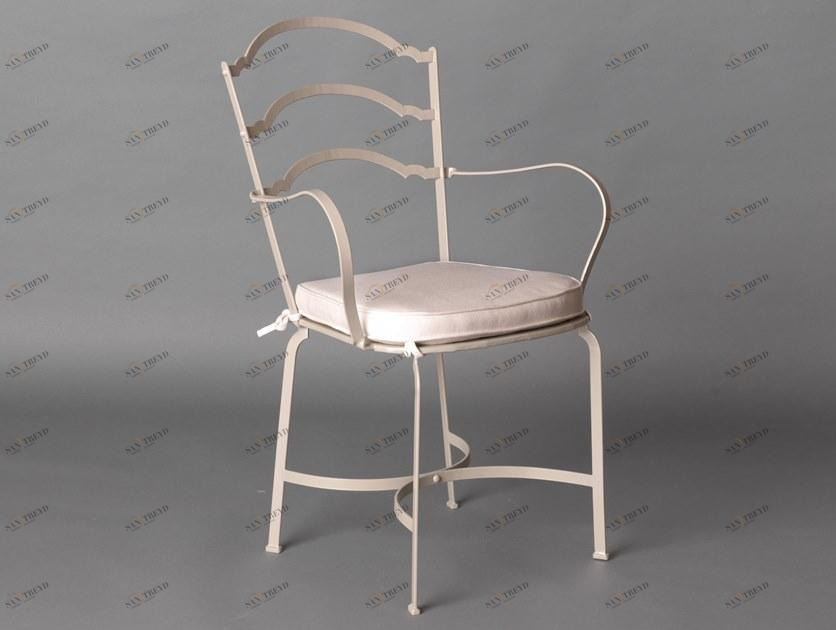 OFFICINACIANI Садовый стул из железа с подлокотниками Archi Gf4013ch-b