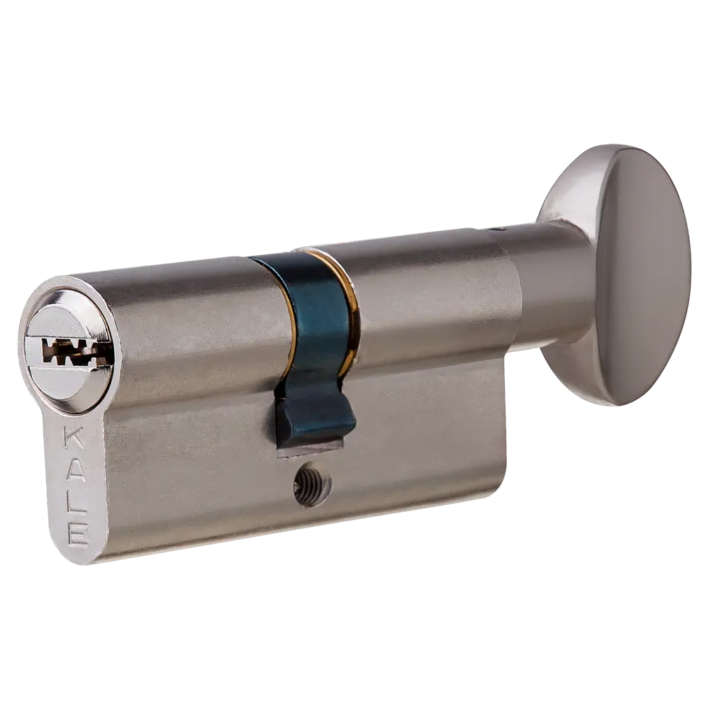 Цилиндр Kale 164SM-70-C-NP, 30х30 мм, ключ/вертушка, цвет никель 82394713 STLM-2201013 