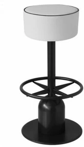 Vela Arredamenti Табурет из железа со встроенной подушкой Thypa