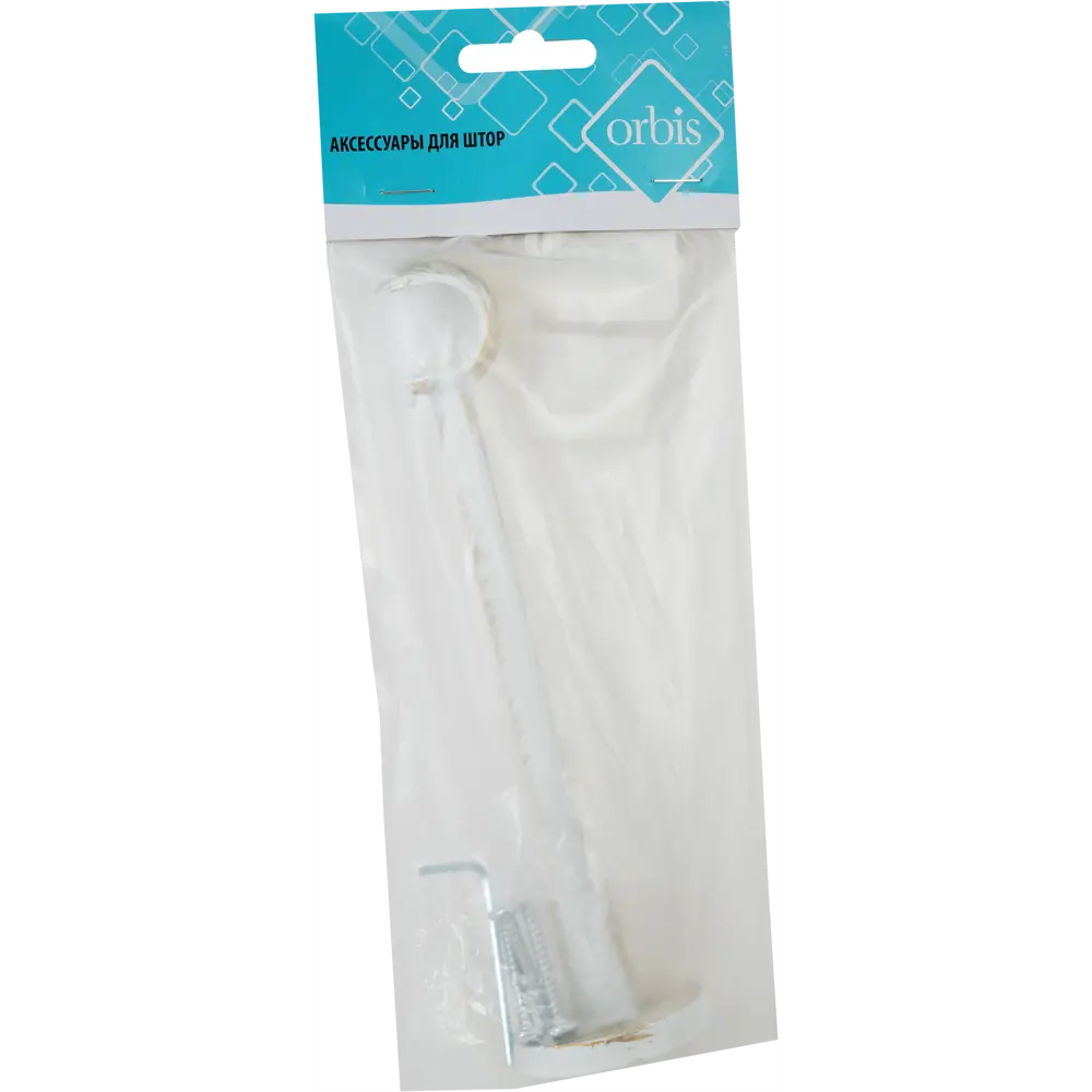 Держатель открытый однорядный Orbis, металл, цвет античный белый, 2 см STLM-2090811 - Вид №3