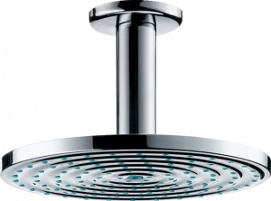 27464000 Raindance S Верхний душ 180 1jet EcoSmart 9 л / мин с потолочным соединением Hansgrohe