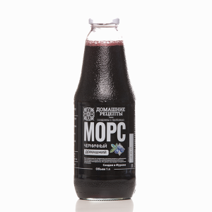 Морс Черничный Домашние рецепты без сахара 1 л