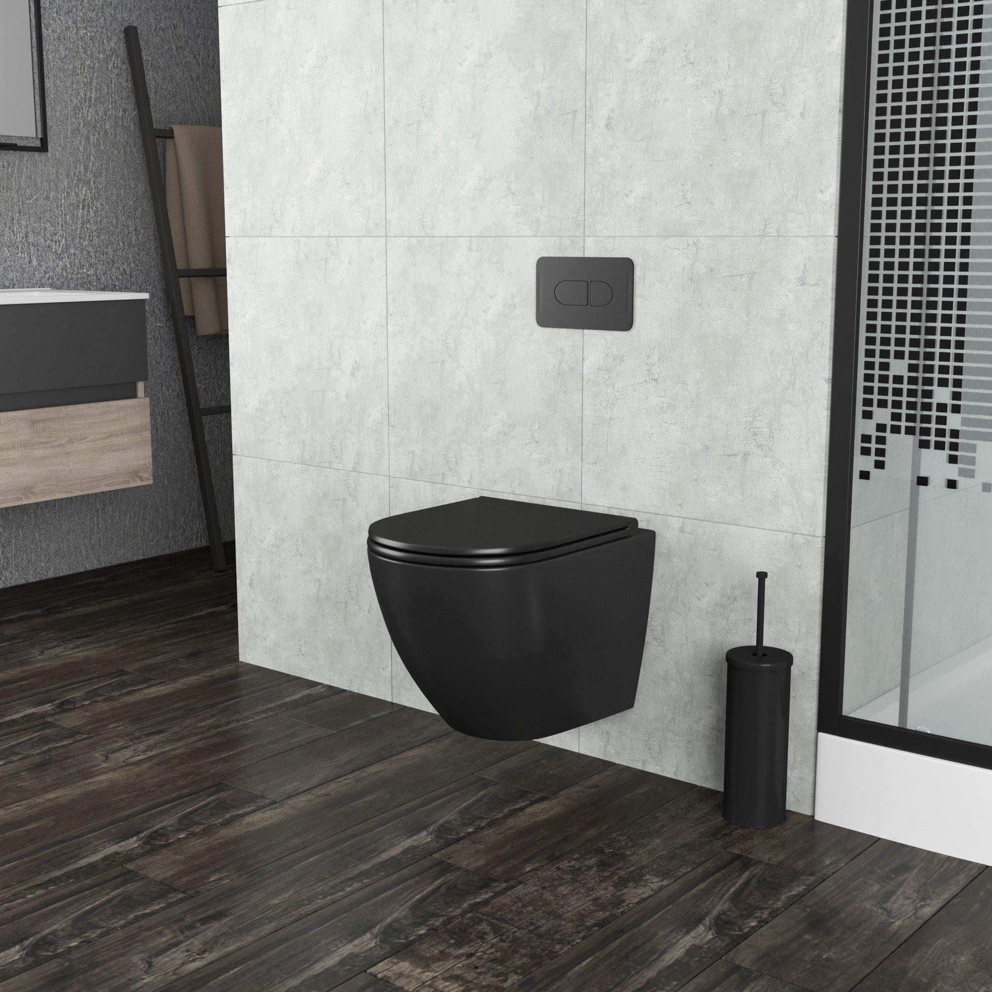 GR-4455BMS Подвесной унитаз настенный Черный Grossman  Китай  - Вид №4