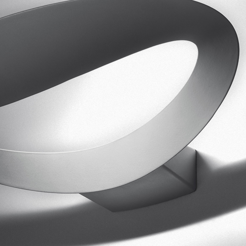 Светильник настенный серебристый Artemide 0916040A ARTEMIDE  00-3882729 Серебро  - Вид №2