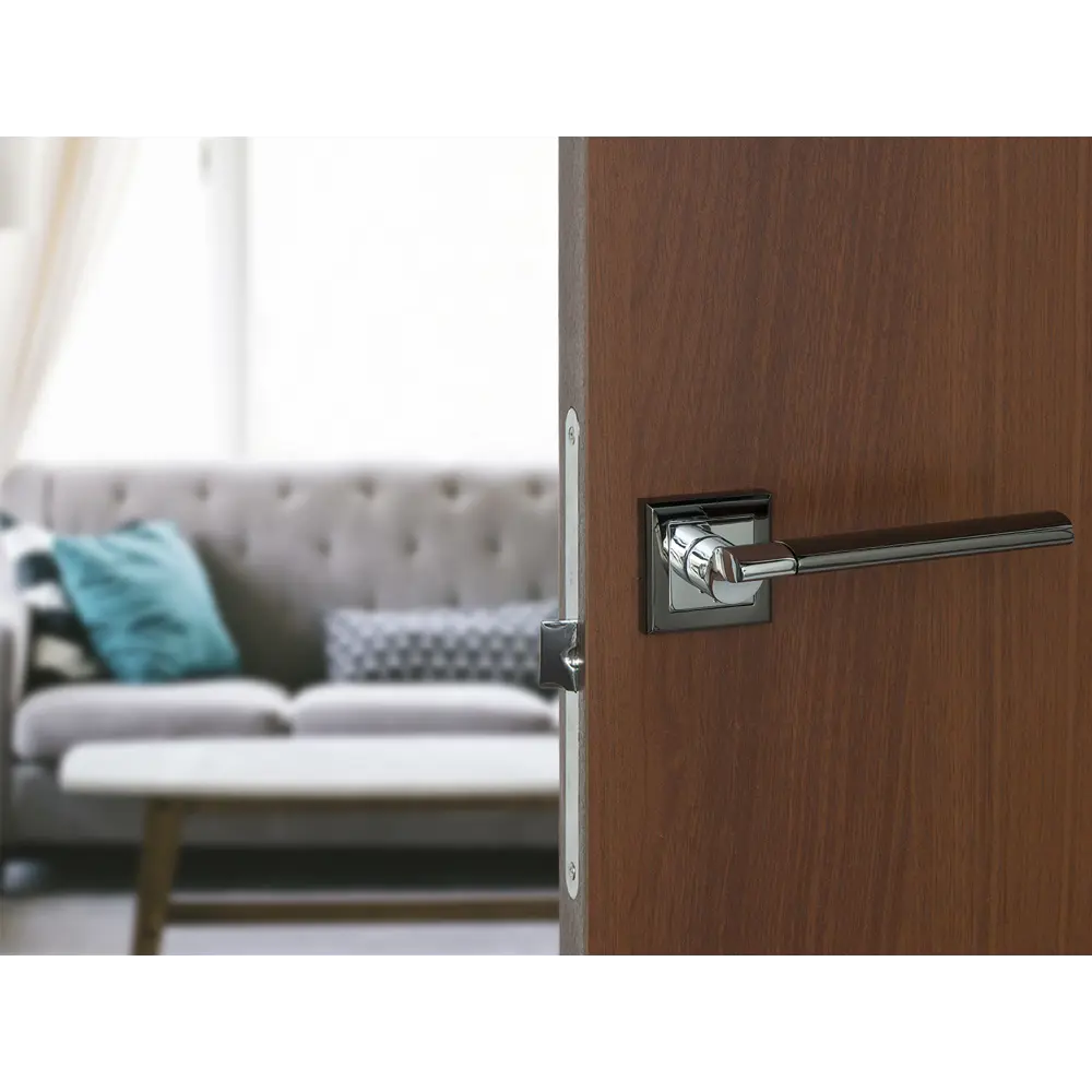 Ручка дверная OSCAR BN/CP PALLADIUM STLM-2168407 - Вид №3