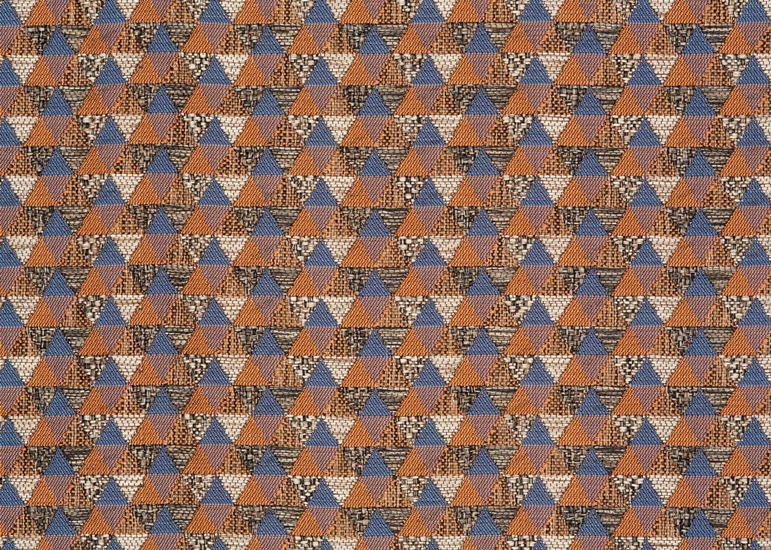 COLORISTICA Ткань мебельная  Рогожка  NEWTarget Оранжевый target-col-04