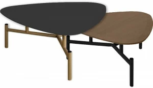 30588 Стол журнальный Fin Табак + Графит R-HOME