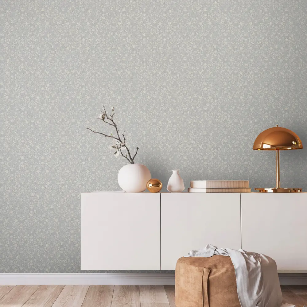 Обои флизелиновые Erismann Lucia серые 1.06 м ЭР60367-06 STLM-2113890 - Вид №2