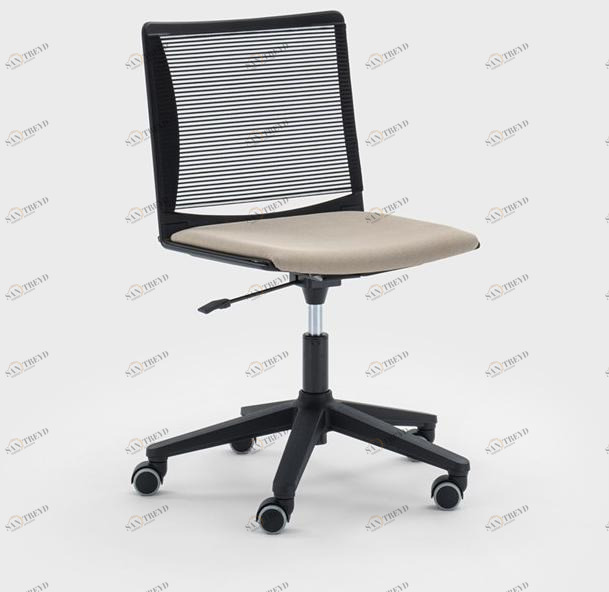 Viganò Регулируемое по высоте офисное кресло из ткани Winner sun-id-1510649