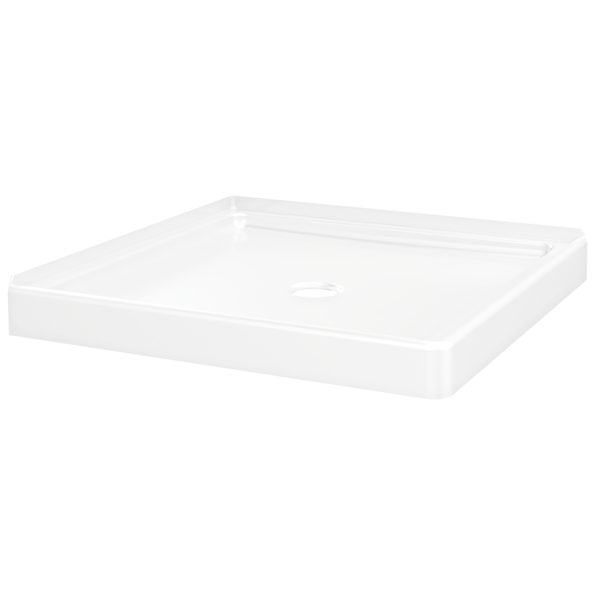 Угловой душевой поддон 32 x 32 дюйма Delta Faucet B111306-3232-WH