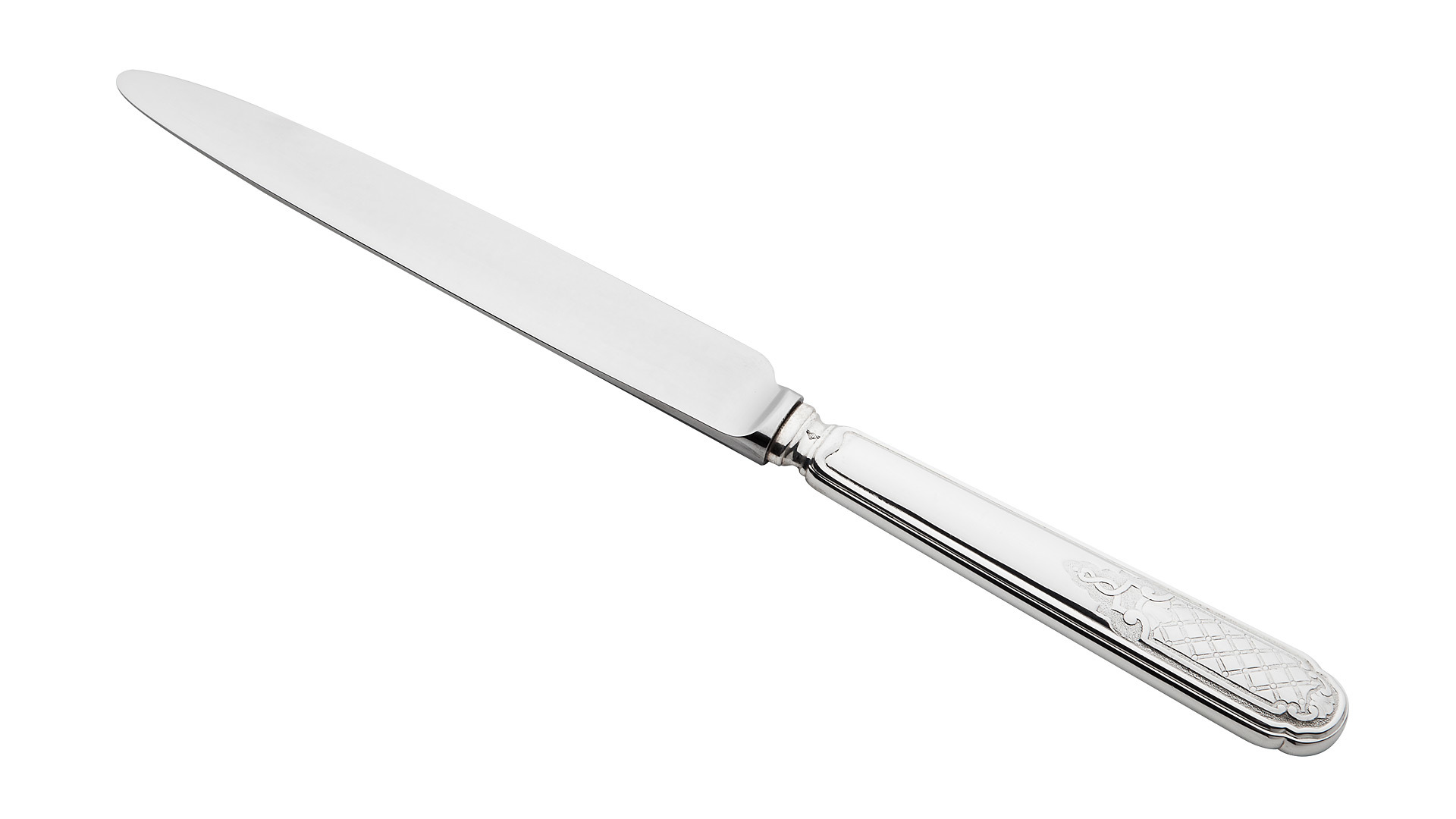 10546822 Odiot Нож столовый 24см "Дофин" (серебро 925пр) Серебро 925  - Вид №1