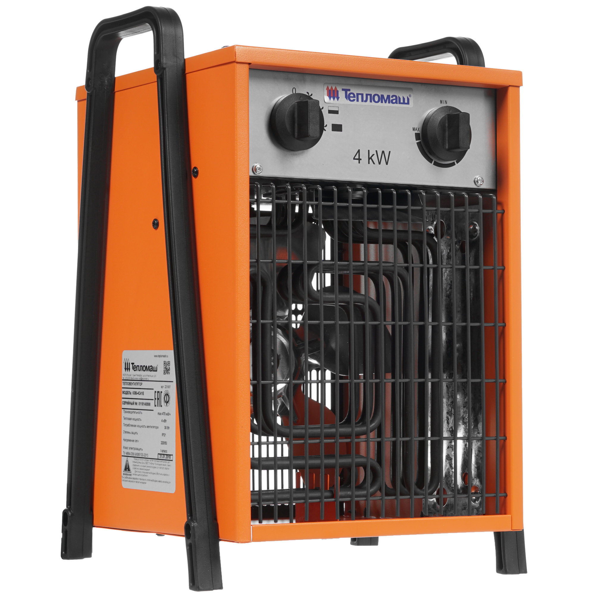 7998581 Тепловая пушка электрическая Тепломаш КЭВ-4С41Е STDN-0135078