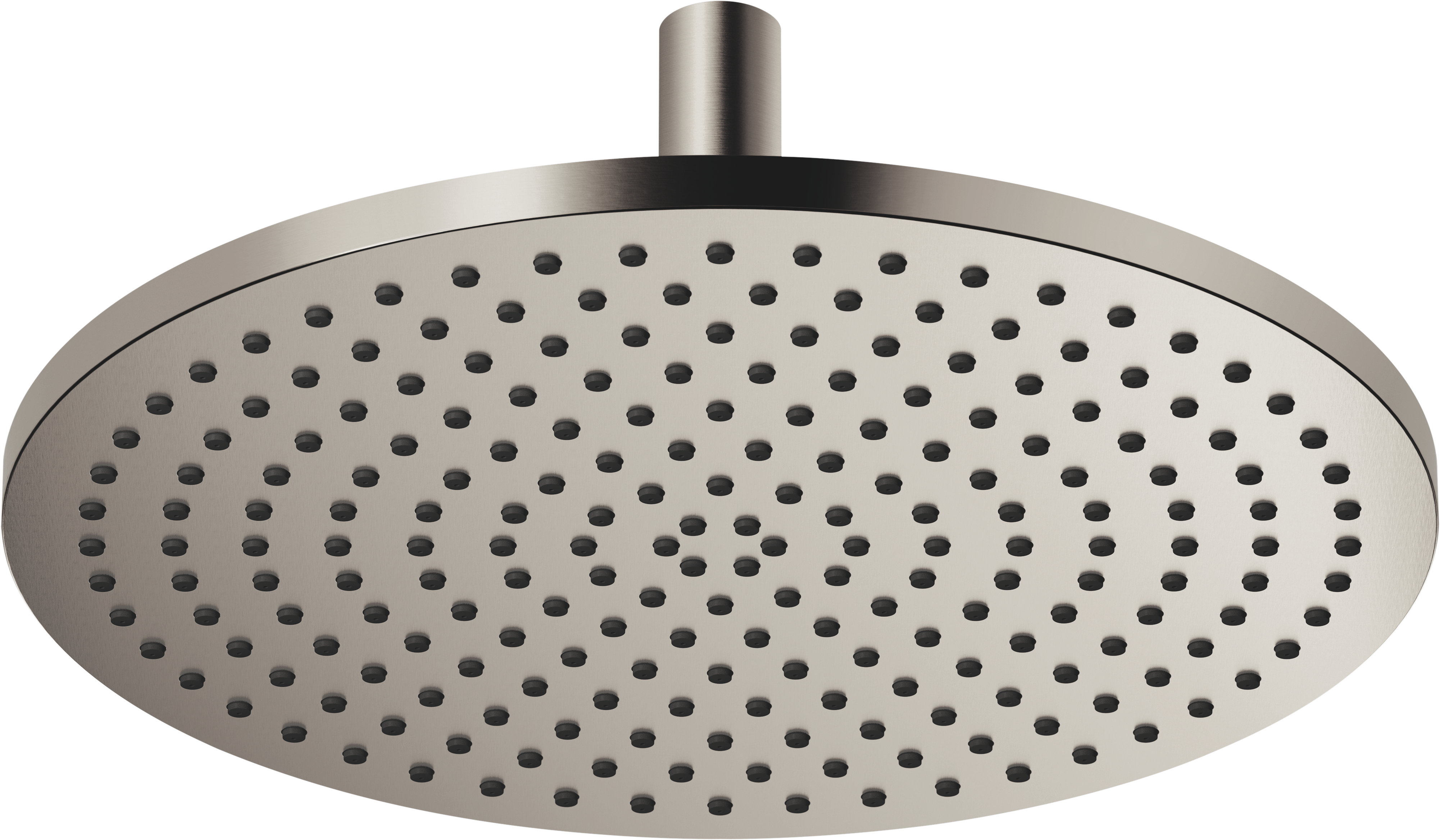 Тропический душ с потолочным креплением 400 мм - матовая платина