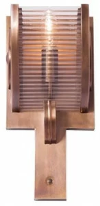 Patinas Lighting Бра ручной работы из латуни Nizza