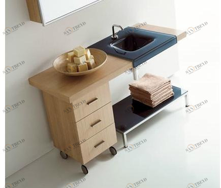 LASA IDEA Модульная тумба под умывальник из дуба Mariposa sun-id-1373907