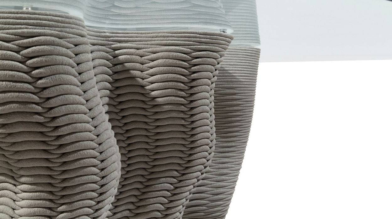 Прямоугольный стол с основанием из цемента 3D печать ROCHE BOBOIS CORAIL ARCH-00141882 - Вид №10