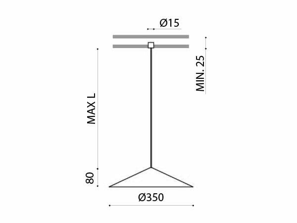 Поликарбонат светодиодный подвесной светильник Arkoslight Dune ARCH-00087045 - Вид №15