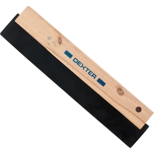 Шпатель резиновый Dexter 300 мм, деревянная ручка